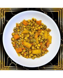 TAJINE DE POIS CHICHES ET COUSCOUS - INDIVIDUEL