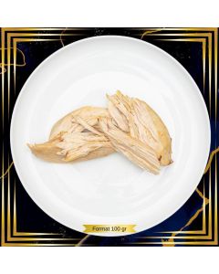 POULET CUIT ET DÉSOSSÉ EN PAQUET DE 100GR