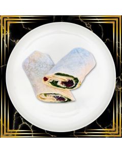 WRAP À LA DINDE, CANNEBERGE ET PACANES (JLM)~