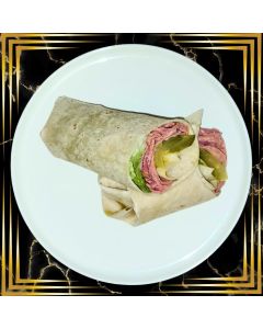 WRAP AUX SMOKED MEAT ET SA SAUCE MIEL ET MOUTARDE