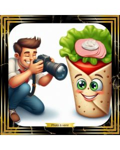 WRAP AU POULET ET SA SAUCE CHIPOTLE (JLM)~