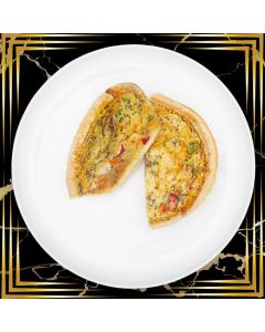 QUICHE AUX LÉGUMES ET AU FROMAGE 5"