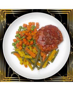 HAMBURGER STEAK DE POULET BBQ -VGYM - SL