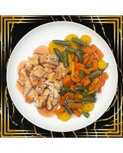 POULET, SAUCE ÉRABLE ET ROMARIN VGYM - SL
