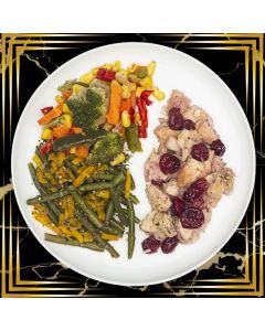 POULET, SAUCE AUX CANNEBERGES VGYM - SG-SL