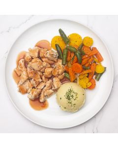 POULET, SAUCE ÉRABLE ET ROMARIN - INDIVIDUEL