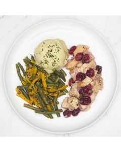 POULET, SAUCE AUX CANNEBERGES - GRAND FORMAT - SG