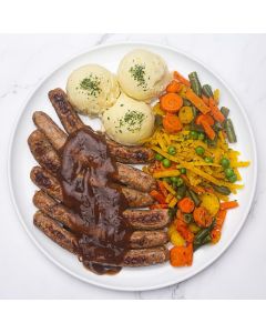 SAUCISSES DE POULET FINES HERBES - VERSION FAMILIALE 3 - SG☼