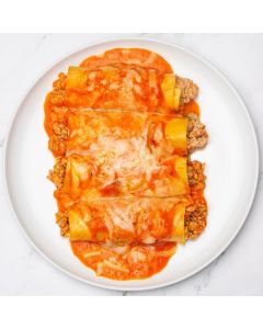 CANNELLONI AU POULET, SAUCE TOMATES ET GOUDA - GRAND FORMAT