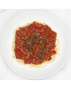 SPAGHETTINI, SAUCE À LA VIANDE - INDIVIDUEL - SL