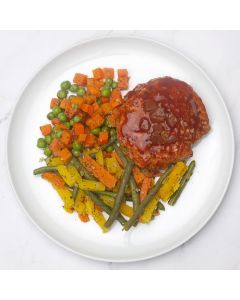 HAMBURGER STEAK DE POULET BBQ - VGYM - SL