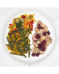 POULET, SAUCE AUX CANNEBERGES - VGYM - SG-SL