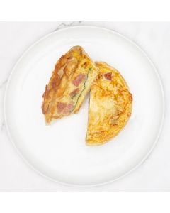 QUICHE AU JAMBON ET AUX ÉPINARDS 5"