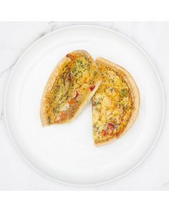 QUICHE AUX LÉGUMES ET AU FROMAGE 5"