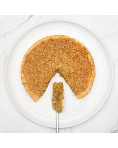 TARTE SIROP D'ÉRABLE ET GRUAU 8"