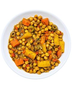 TAJINE DE POIS CHICHES ET COUSCOUS - INDIVIDUEL