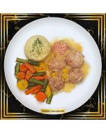 BOULETTES DE JAMBON ET ANANAS - INDIVIDUEL